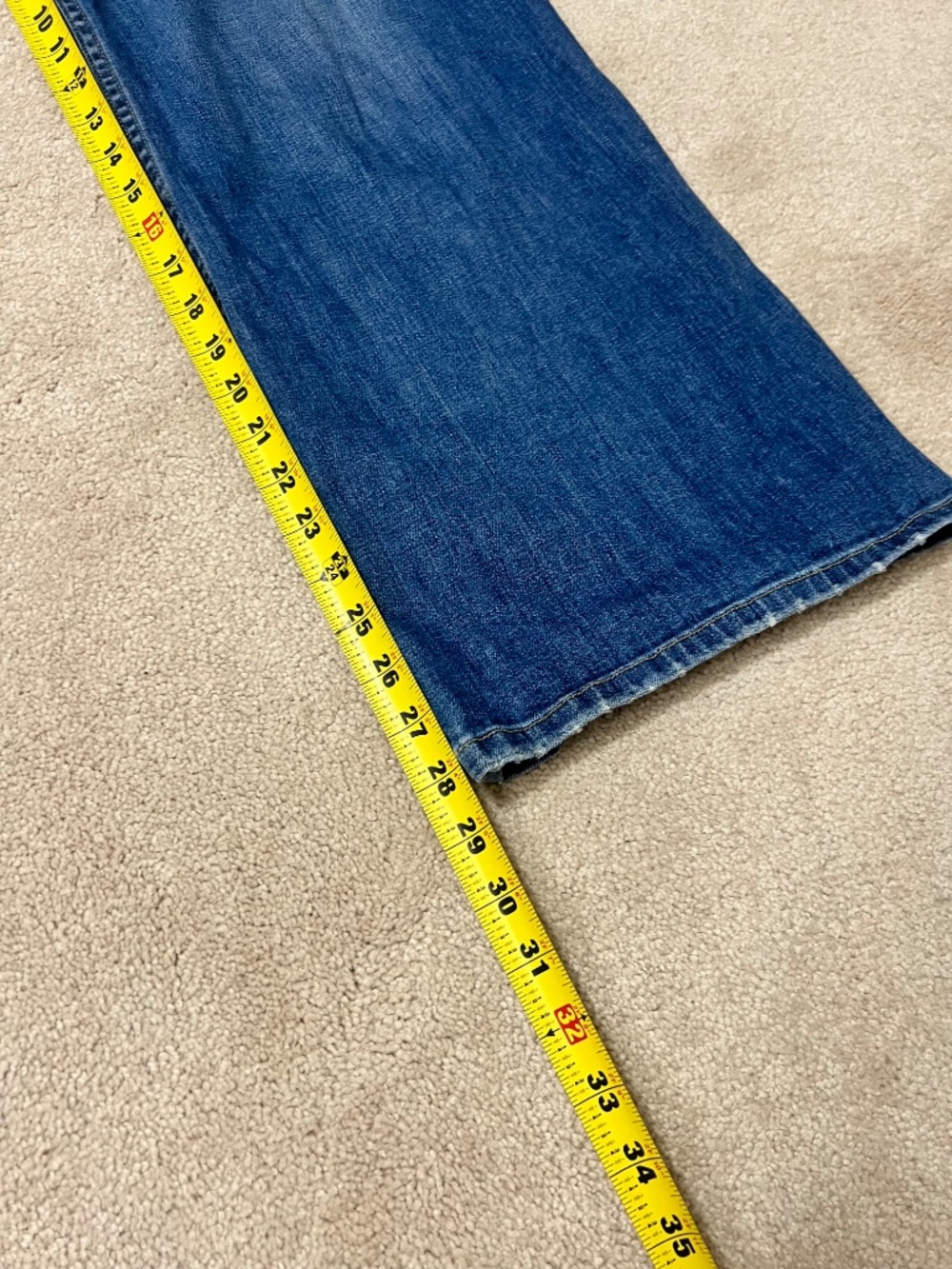 Nili Lotan Megan Jean Classic Wash Size 27 Wide Leg Made in USA Like new - Picture 3 of 6